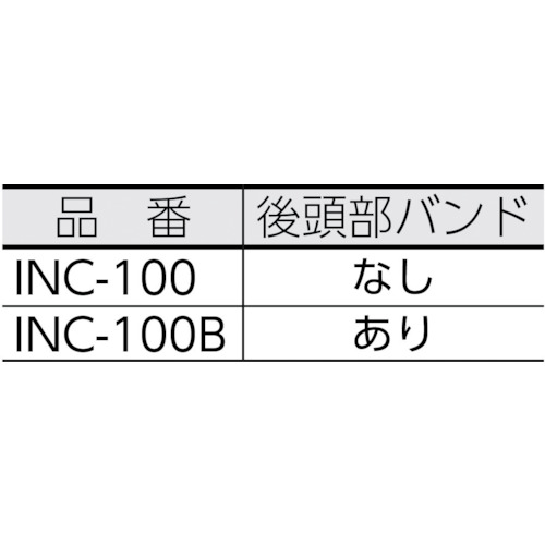 帽子用インナーキャップ バンド付き【INC-100B BK】