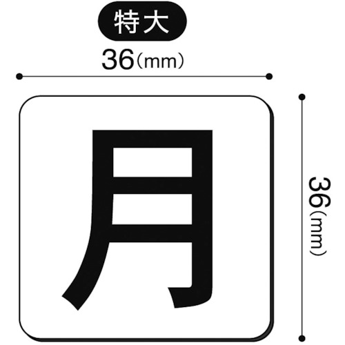 マグネットウィークシート 曜日(特大)【MSW-7LL】