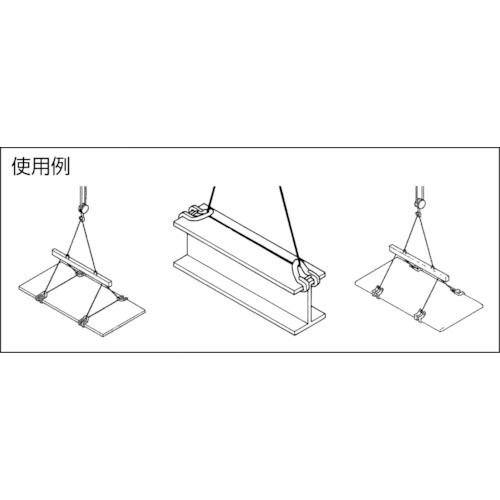 DL型 1TON フック【E2610】