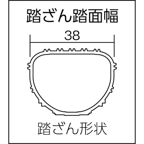 2連はしご GLH型 フック・電柱支え付き【GLH-53FG】