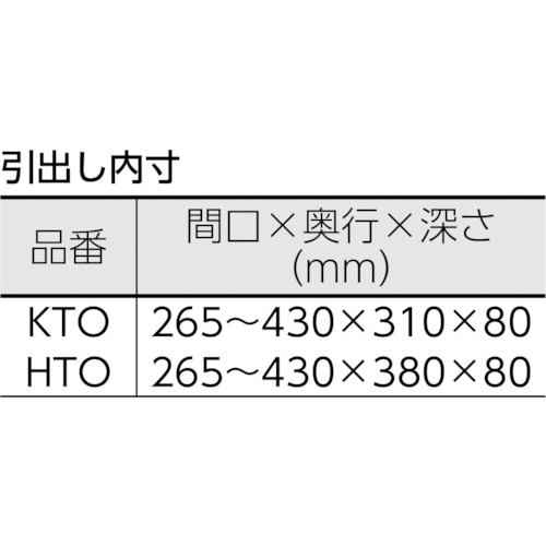 片面引出し付作業台スノコ板付 1200×600×800【HTO-1200】