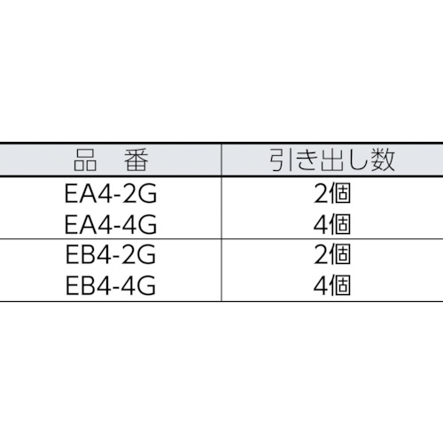 耐火ファイリングキャビネット EA4-2G【EA4-2G】