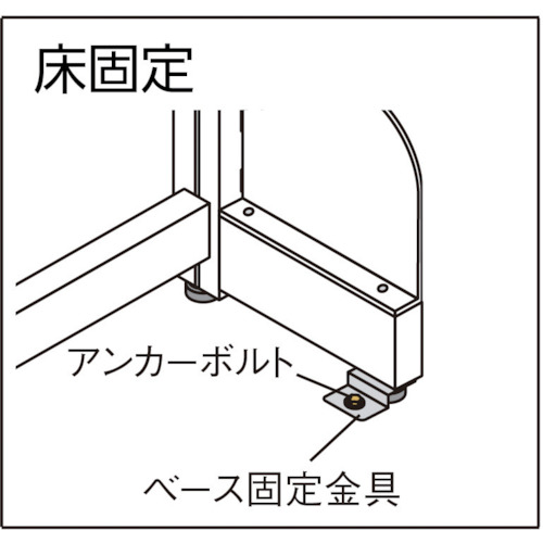 単柱書架 複式 A4横 W900XD320XH2275 6段【BS-SD73Y-6】