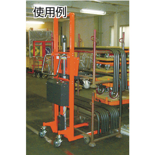 コゾウリフター フォーク式 H71-900 電動昇降式 BEN-P200-9 トラスコ製