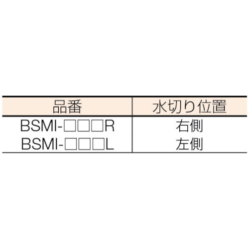 一槽水切付シンク900×450×800右側水切り(ホース付)【BSMI-094R】