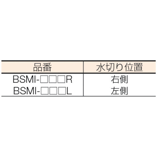 一槽水切付シンク1200×600×800左側水切り(ホース付)【BSMI-126L】