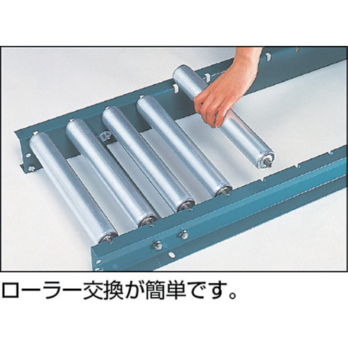 物流、運搬用 パターン 三鈴 スロットインローラコンベヤ MSS38型 径 ...