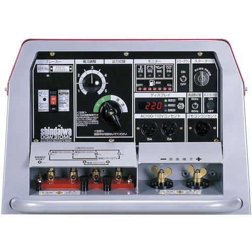 ディーゼルエンジン溶接機・兼発電機 300A 一人用 DGW310MC やまびこ製