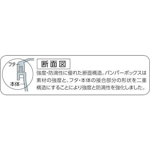 バンパ-ボックス用樹脂バックル【TFP-B】