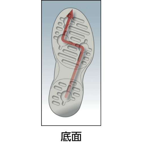 静電安全靴ファスナー付ロングブーツ ホワイト 24.0cm【PA9850-W-24.0】