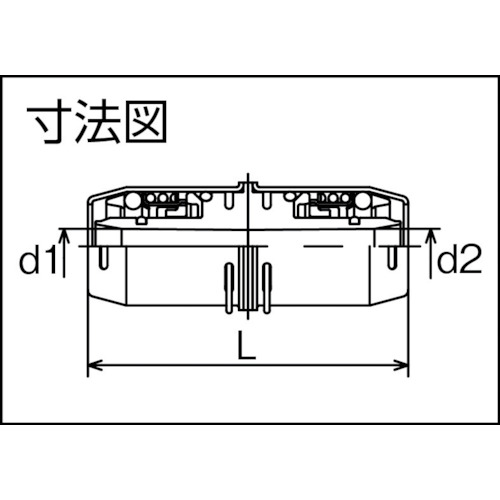 樹脂管用ワンタッチ継手アレスフィット 樹脂ソケット16×13【OTJ16(PN15)X13-K】