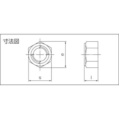 ゆるみ止めKナット 溶融亜鉛めっき (250個入)【D-KN-10】