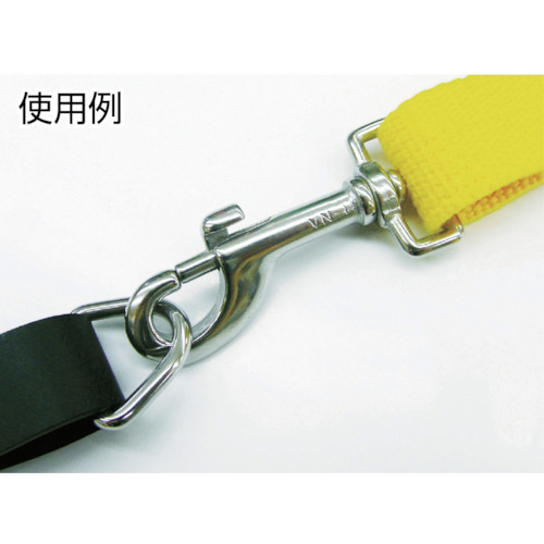 ステンレス スイベルベルトナスカン 長さ60mm (1個入)【B-1915】