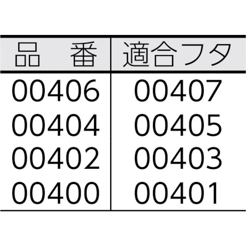 エコペールEC-70フタ グレー【00405】