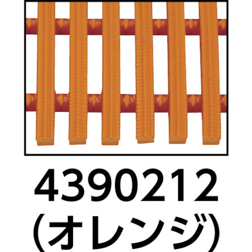セーフティマット ハード オレンジ【4390212】