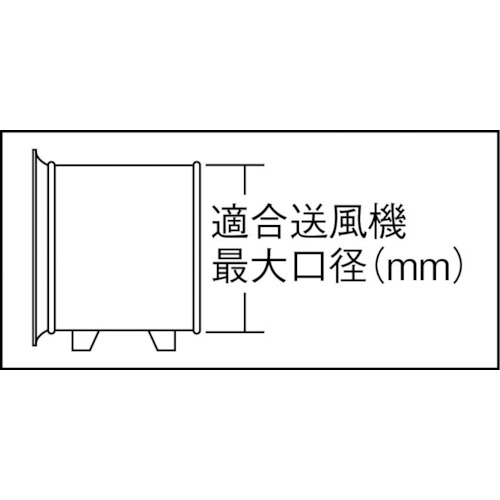 フレキシブルダクト ファスナー接続タイプ Φ280X5m【TFD-280FA】