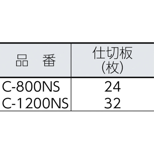 クリアーケースC-1200NS【C-1200NS】
