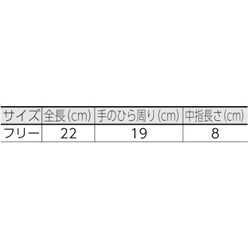 カラ-軍手 雑色緑 10双入【TGC-500-G】