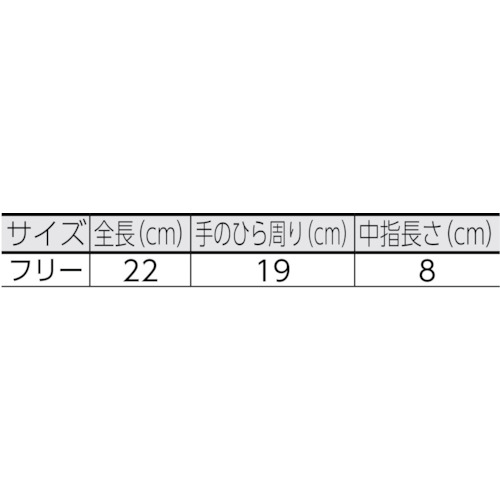 特紡軍手 100双入【TGL500-100】