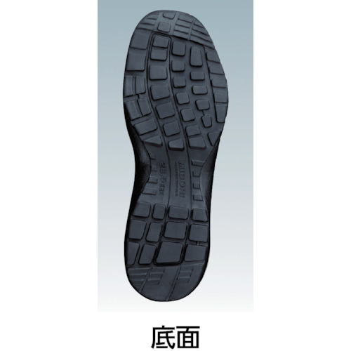 小指保護先芯入りスニーカー(マジックタイプ) PF-115 25.0【PF-115-BK-25.0】