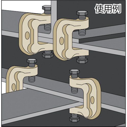 アイアンマン(仮設用挟締金具)【AC60】