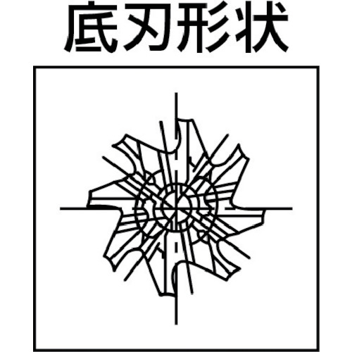 OptiMill-Composite(SCM451)複合材用エンドミル【SCM451-1200Z08R-F0020HA-HC619】