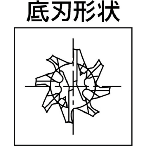 OptiMill-Composite(SCM460)複合材用エンドミル【SCM460-0500Z08R-F0010HA-HC619】