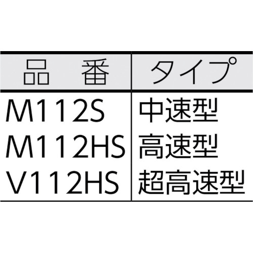スレンダーロータリー 高速型 M112HS【M112HS】