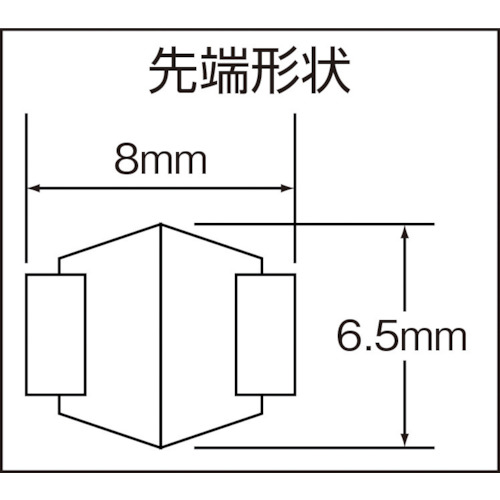 ナイロンカバー付ラバーグリップヤットコ 標準タイプ135mm【251-N】