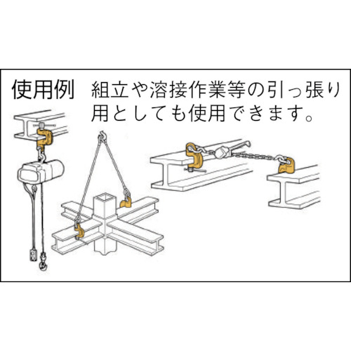 スクリューカムクランプJ型(ツイストカム式)【SJC1S】