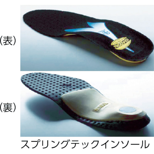 DIADORA 安全作業靴 ピーコック 黒 27.5cm【PC22-275】