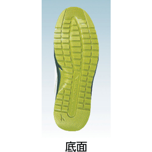 DIADORA 安全作業靴 ピーコック 黒 27.5cm【PC22-275】
