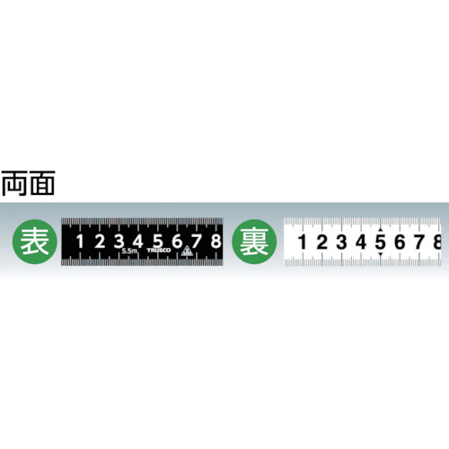 ユニバーサルデザインコンベックス ユニロック 25mm幅5.5m【TRC-2555GLK】