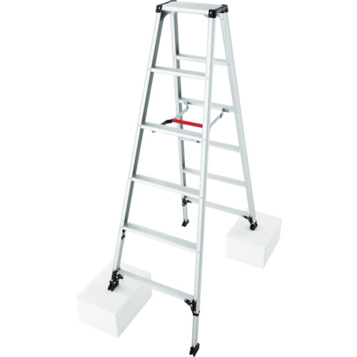 アルミ合金製専用脚立 脚軽 RZS型 6段 RZS1.0-18 長谷川工業製｜電子