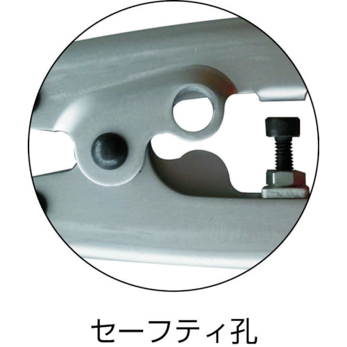 ミニカッター アルミハンドルタイプ軽量 セーフティ孔付【GW-200AL-A】