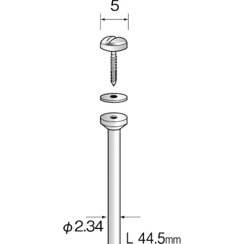 マンドレール φ1.6〜φ1.8穴用 (10個入)【PA1001】