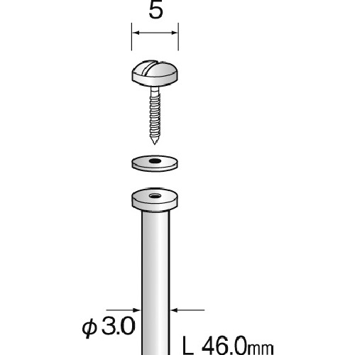 マンドレール φ1.6〜φ1.8穴用 (10個入)【PA1201】