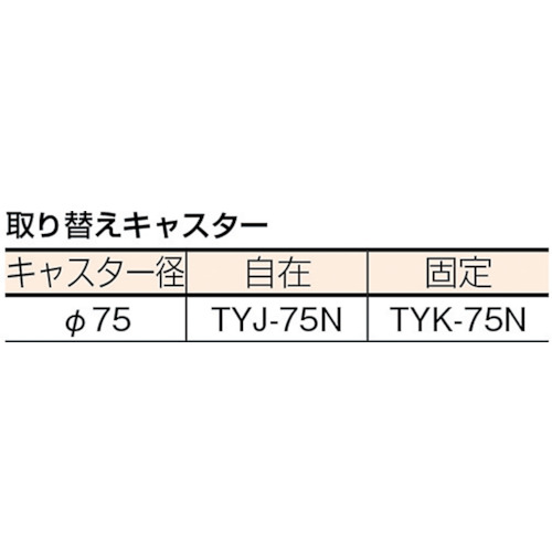 樹脂製台車 ルートバン2段式 500X370【MP-502】