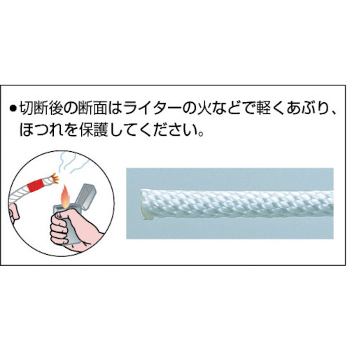 ナイロンロープ 金剛打 線径12mmX長さ30m【R-1230NK】