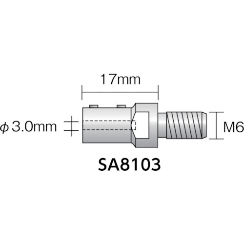 ホルダー t=3mm (2個入)【SA8153】