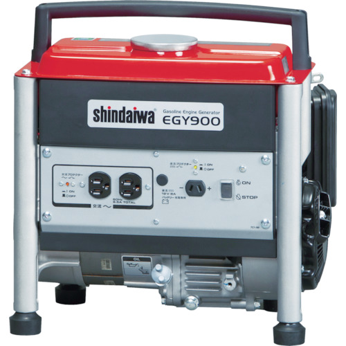 専用　新ダイワEG900 ガソリンエンジン発電機 0.85KVA 60HZ EGY900-B やまびこ製｜電子部品