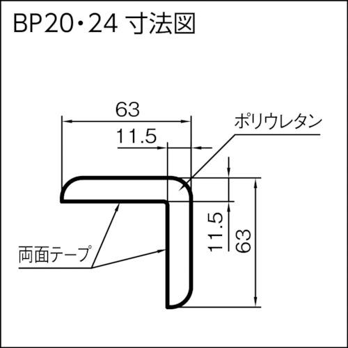バンパープロ BP20 (1m)【BP20-L1】