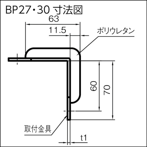 バンパープロ BP27 (1m)【BP27-L1】