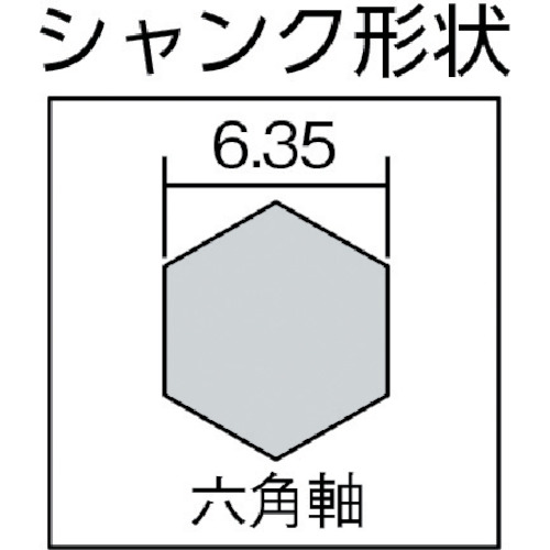 充電ダイヤコアビット セミドライ DJW10.0×60S【DJW 10.0X60S】