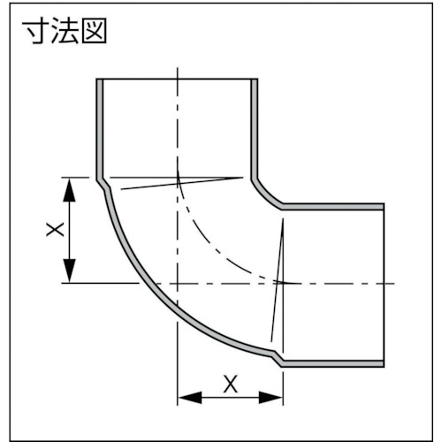 90°エルボA【90EA2222】