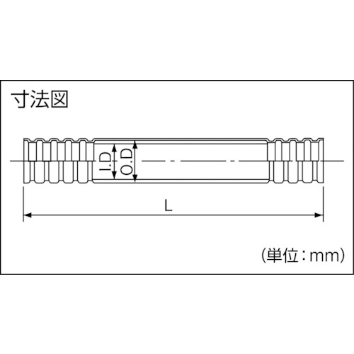 ロングフレキ【B-13SUS316L】