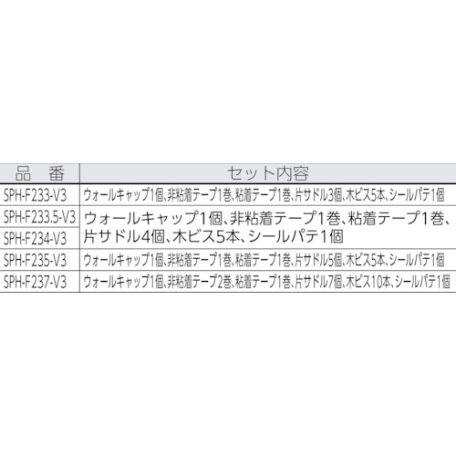 フレア配管セット【SPH-F235-V3】