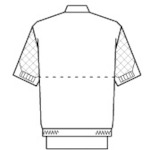 クールフリーデ男女兼用半袖ジャンパー ホワイト SS【CD-637-SS】