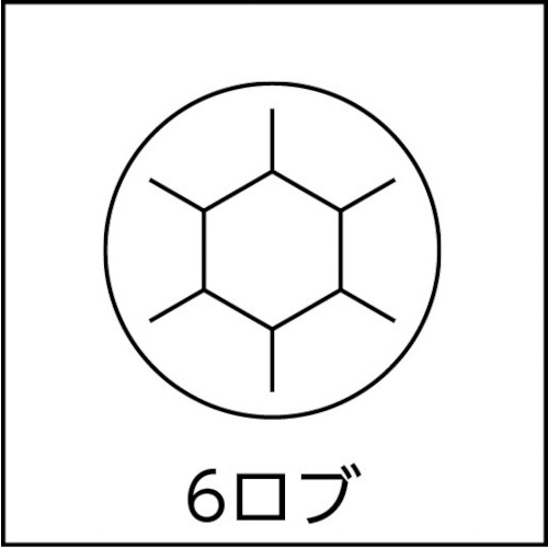 6ロブなべ頭組込ねじ 三価クロム M3X6 37本入【B108-0306】