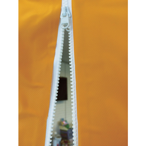 簡易出入り口ファスナー ターポリン 防炎タイプ 1870MM【TTPF】
